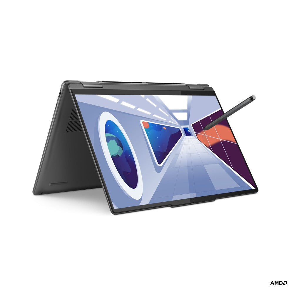 Lenovo Yoga 7 82YM0030PH Laptop (Storm Grey) | 14" WUXGA (1920x1200) OLED 10-Point Multi-Touch| Ryzen 5 7535U | 16GB RAM | 512GB SSD | AMD Radeon 660M | Windows 11 Home| MS Office Home & Student 2021 | Yoga Sleeve