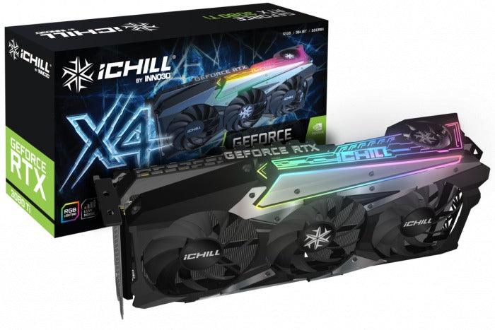 Inno3D GeForce RTX 3080 Ti iChill X4 12GB GDDR6X Graphics Card (C308T4-126XX-1810VA36)