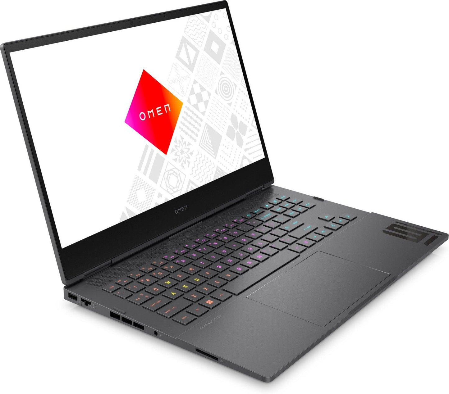 HP Omen 16-N0081AX Gaming Laptop (Mica Silver) | 16.1” QHD IPS (2560 x 1440) | Ryzen™ 7 6800H | 16GB RAM | 512GB SSD | RTX 3060 | Windows 11 Home |  MS Office Home & Student 2021 | HP Travel 18L 15.6 Backpack (Iron Grey)