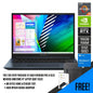 ASUS Vivobook Pro 14 OLED M3401QC-KM070WS Laptop (Quiet Blue) | 14" OLED |  RTX™ 3050 | Windows 11 Home | MS Office Home & Student 2021 | ASUS BP1504 Casual Backpack
