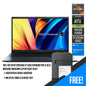 Asus Vivobook Pro 15 OLED M6500QC-MA056WS Laptop (Quiet Blue) | 15.6” 2.8K | Ryzen 7 5800H | 16GB RAM | 512GB SSD | RTX 3050 | Windows 11 Home | MS Office H&S 2021 | Asus BP1504 Casual Backpack