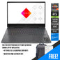 HP Omen 16-N0081AX Gaming Laptop (Mica Silver) | 16.1” QHD IPS (2560 x 1440) | Ryzen™ 7 6800H | 16GB RAM | 512GB SSD | RTX 3060 | Windows 11 Home |  MS Office Home & Student 2021 | HP Travel 18L 15.6 Backpack (Iron Grey)