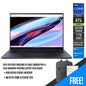 Asus Zenbook Pro 14 OLED UX6404VV-P4072WS Laptop (Tech Black) | 14.5" WQXGA (2880x1800) OLED | i9 13900H | 32GB RAM | RTX 4060 | 1TB SSD | Windows 11 Home | MS Office Home & Student 2021 | Asus BP1504 Casual Backpack