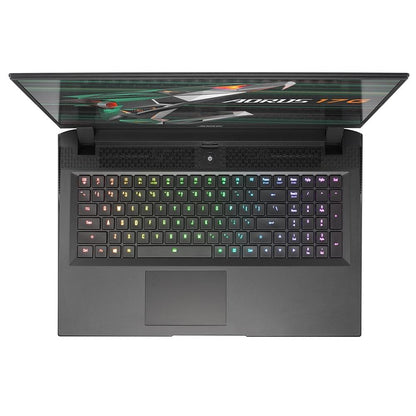GIGABYTE AORUS 17G YD-73S1345GH 300HZ GAMING LAPTOP (BLACK) | 17.3" FHD | i7-11800h | 32 GB DDR4 | 512GB SSD | RTX 3080 | WIN10 + GIGABYTE AORUS G2 BACKPACK (BLACK) + KINGSTON NV1 NVME PCIE M.2 500GB SSD (SNVS/500G) UPGRADE