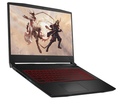 MSI KATANA GF66 11UG-656PH GAMING LAPTOP (BLACK) | 15.6“ FHD | i7-11800H | RTX 3070 | 16GB DDR4 | 512GB SSD |RTX 3070 | WIN10  + MSI GAMING BACKPACK