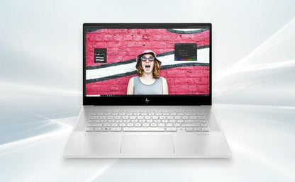 HP Envy 15-EP1096TX Laptop (Natural Silver) | 15.6-"  FHD | i7-11800H | 16 GB DDR4 | 1 TB SSD | RTX™ 3060 | Windows 11 Home | MS Office Home & Student 2021 | HP Prelude 15.6”  Topload Bag