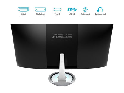 Asus Designo MX38VC 37.5" UWQHD IPS 75HZ USB-C Eye Care Adaptive-SYNC Curved Gaming LCD Monitor With QI Charging