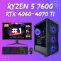 Gaming PC Bundle | Ryzen 5 7600 | RTX 4060-4070 TI | 32GB DDR5 AX61 Elite