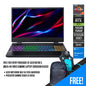 Acer Nitro 5 AN515-46-R8H3 Gaming Laptop (Obsidian Black) | 15.6” QHD IPS | Ryzen 7 6800H | 16GB RAM | 512GB SSD | RTX 3070 | Windows 11 Home | Acer Notebook Bag 15.6 VX15 Backpack | Predator Gaming Chair LK-8103A