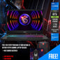 MSI Katana 15 B12VGK-427PH Gaming Laptop (Black) | 15.6” (1920 x 1080) FHD | i7-12650H | 16GB RAM | 1TB SSD | RTX 4070 | Windows 11 Home | MSI Gaming Backpack