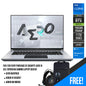 Gigabyte Aero 16 XE5-73PH934AH Gaming Laptop (Silver) | 16” UHD (3840x2400) | i7-12700H | 16GB DDR5 | 1TB SSD | RTX 3070Ti | Windows 11 Home | Aero Backpack | Aorus M4 Mouse | Aorus H1 Headset
