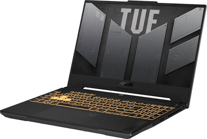 Asus TUF Gaming F15 FX507VU4-LP077W Gaming Laptop (Mecha Gray) | 15.6” FHD 144Hz (1920x1080) | i7-13700H | 8GB RAM | 512GB SSD | RTX 4050 | Windows 11 Home | TUF Gaming VP4700 Backpack