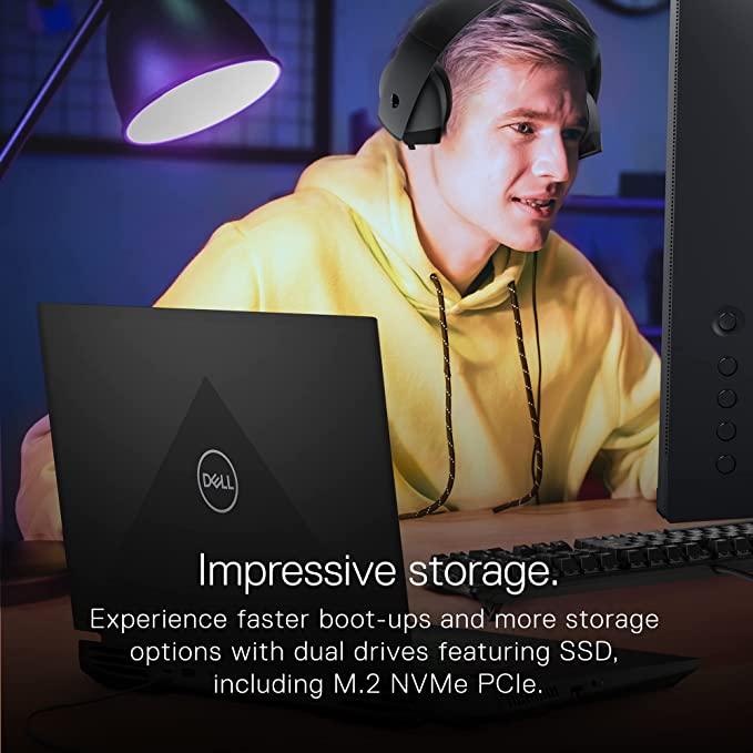 Dell G15 5520 Gaming Laptop (Dark Shadow Grey) | 15.6”  FHD | i5-12500H | 16 GB RAM DDR5 | 512 GB SSD | RTX 3050 | Windows 11 Home | MS Office H&S 2021 | Dell Gaming Backpack 17-GM1720PM