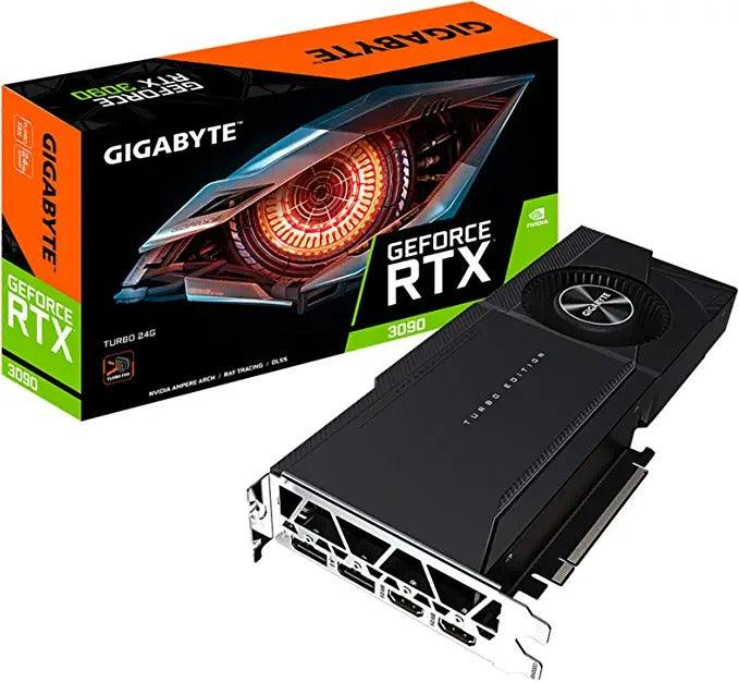 Gigabyte RTX 3090 Turbo 24G + Gigabyte GP-G24F-AP 24”  Gaming Monitor