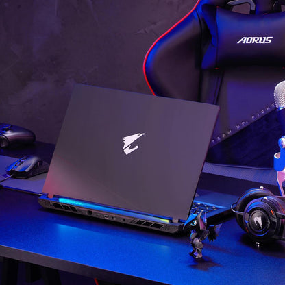 Gigabyte Aorus 17 BKF-73PH254SH Gaming Laptop (Black) | 17.3" FHD (1920x1080) 300Hz | i7 13700H | 16GB RAM | RTX 4060 | 1TB SSD | Windows 11 Home | Aorus G2 Backpack | Aorus RGB Gaming Mouse Mat | Aorus M4 Gaming Mouse