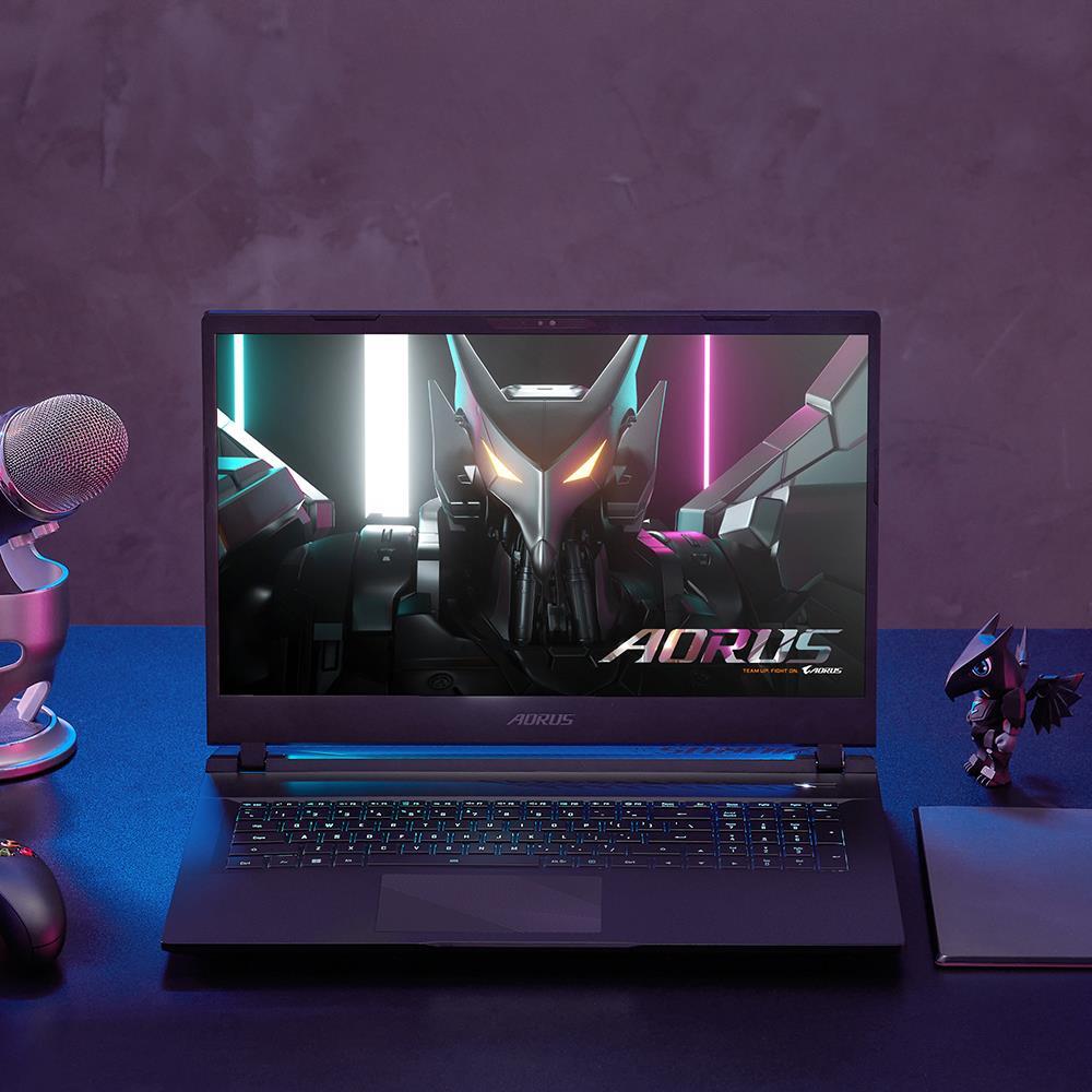 Gigabyte Aorus 17 BKF-73PH254SH Gaming Laptop (Black) | 17.3" FHD (1920x1080) 300Hz | i7 13700H | 16GB RAM | RTX 4060 | 1TB SSD | Windows 11 Home | Aorus G2 Backpack | Aorus RGB Gaming Mouse Mat | Aorus M4 Gaming Mouse