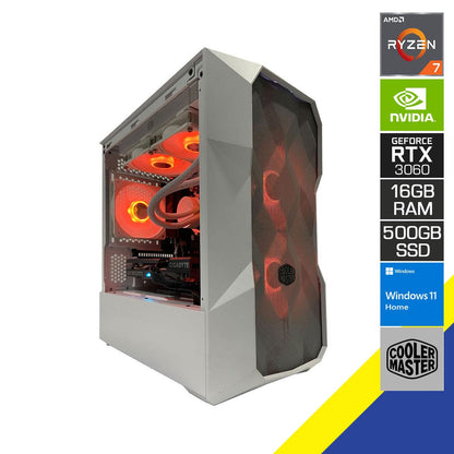 AURORA TD300 Gaming PC | Ryzen 7 5700X | 16 GB RAM | 512 GB SSD | RTX 3060 | Windows 11 Home