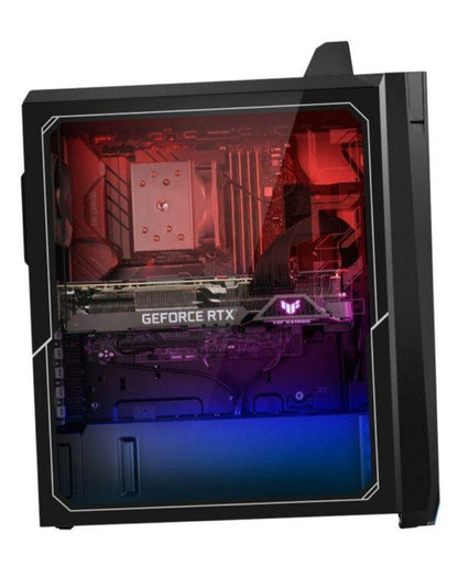 Asus ROG G15CF-1270KF007WS Gaming Desktop (Star Black) | i7-12700KF | 16 GB RAM DDR4 | 512 GB SSD | RTX3060Ti | Windows 11 Home | MS Office Home & Student 2021