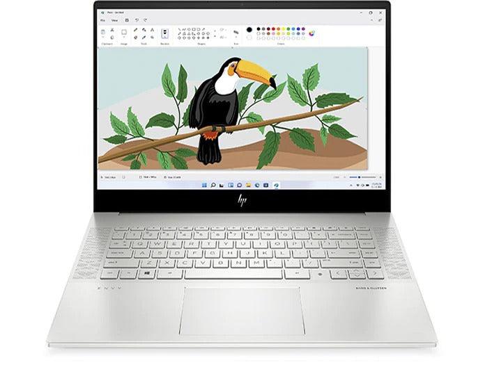 HP Envy 15-EP1096TX Laptop (Natural Silver) | 15.6-"  FHD | i7-11800H | 16 GB DDR4 | 1 TB SSD | RTX™ 3060 | Windows 11 Home | MS Office Home & Student 2021 | HP Prelude 15.6”  Topload Bag