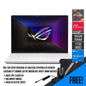 Asus ROG Zephyrus G14 GA402RJ-L8035WS Gaming Laptop (Moonlight White Anime Matrix) | 14" QHD | Ryzen™ 9 6900HS | 16GB RAM DDR5 | 1TB M.2 SSD | RX 6700S | Windows 11 Home | MS Office H&S 2021 | G14 Sleeve (2022) | ROG Impact Mouse