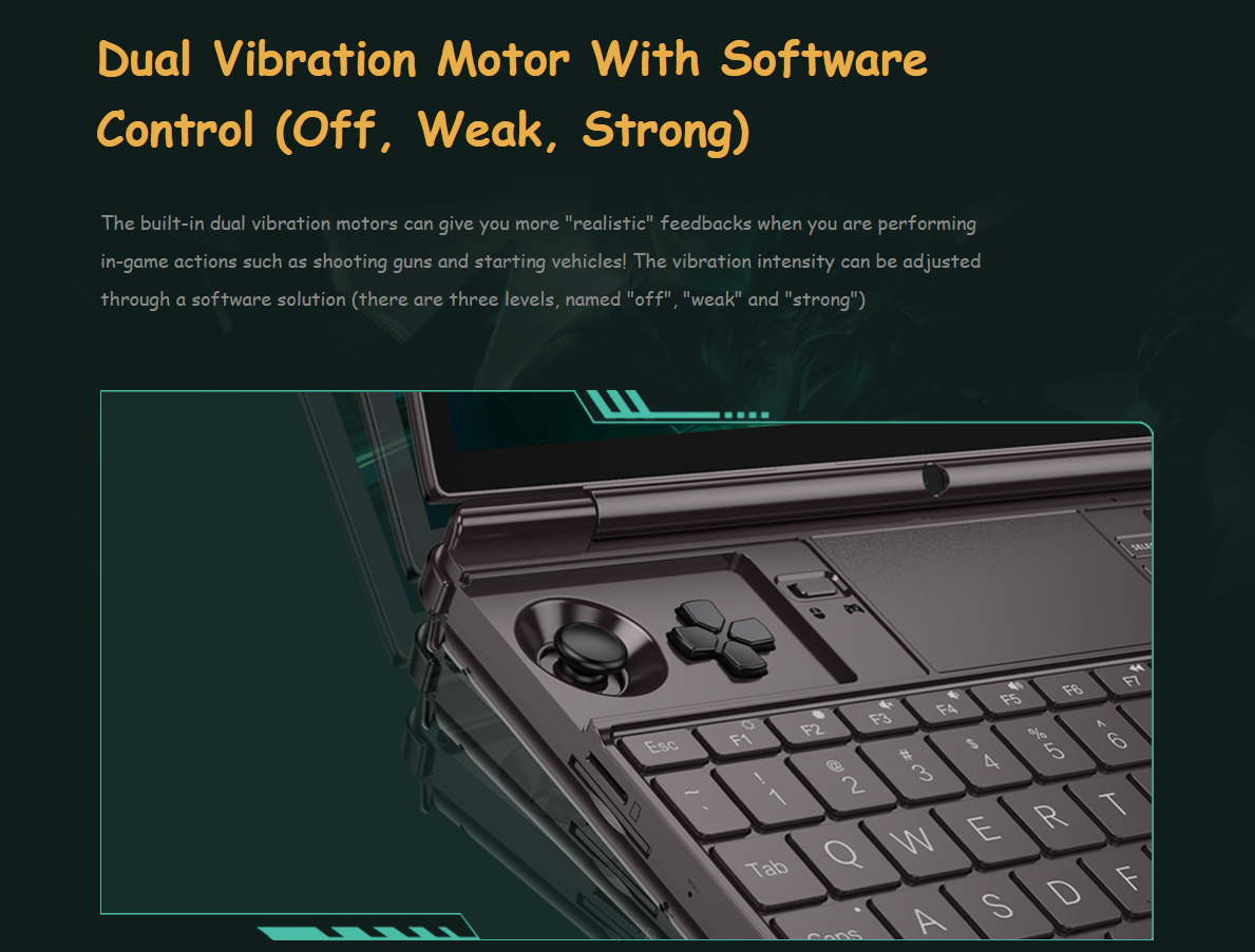 GPD Win Max 2 2023 AMD Ryzen 7 7840U 10.1" WQXGA QHD+ (2560x1600) IPS 64GB RAM LPDDR5X-7500MT/S 2TB SSD AMD Radeon 780M Graphics (RDNA3) Windows 11 Handheld Gaming PC + Win Max 2 Protection Case