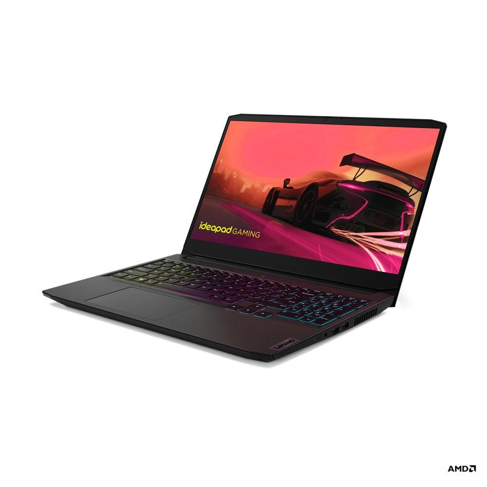 LENOVO IDEAPAD GAMING 3 15ACH6 82K201DUPH LAPTOP (SHADOW BLACK) | 15.6" FHD | RYZEN 5 5600H | 8GB DDR4 | 512GB SSD | RTX 3060 | WIN11 + M100 RGB GAMING MOUSE + LENOVO IDEAPAD GAMING 15.6" BACKPACK