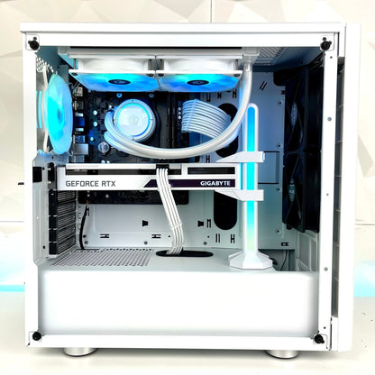 I Gaming Computer | Ryzen 5 5600 | RTX 4060/4060 Ti Ultra OC | Arctic White