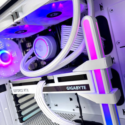 I Gaming Computer | Ryzen 5 5600 | RTX 4060/4060 Ti Ultra OC | Arctic White