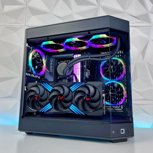 IGaming Ryzen 5/7 7700X | RTX 4060 Ti-4070 Ti super | 32GB DDR5 Ram | Hyte 60 Pro Black