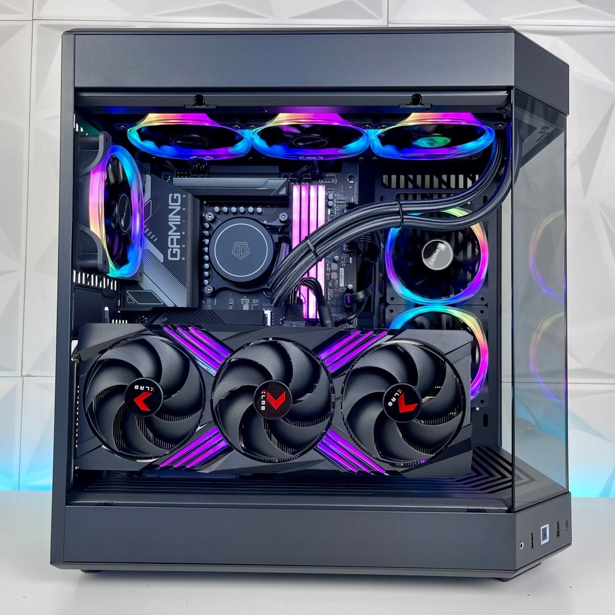 IGaming Ryzen 5/7 7700X | RTX 4060 Ti-4070 Ti super | 32GB DDR5 Ram | Hyte 60 Pro Black