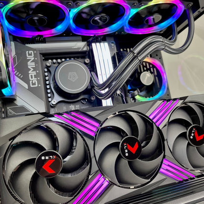 IGaming Ryzen 5/7 7700X | RTX 4060 Ti-4070 Ti super | 32GB DDR5 Ram | Hyte 60 Pro Black
