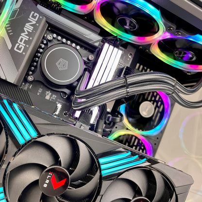 IGaming Ryzen 5/7 7700X | RTX 4060 Ti-4070 Ti super | 32GB DDR5 Ram | Hyte 60 Pro Black