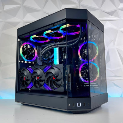 IGaming Ryzen 5/7 7700X | RTX 4060 Ti-4070 Ti super | 32GB DDR5 Ram | Hyte 60 Pro Black