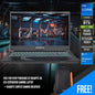 Gigabyte G5 KF5-G3PH383SH Gaming Laptop | 15.6" (1920X1080) 144Hz FHD | i7-12650H 4.7GHZ | 8GB RAM (Max 64GB) | 512GB SSD | GeForce RTX 4060 | 15-Color Illuminated Full Size Keyboard W/ Numpad | Windows 11 Home | Gigabyte GBP57S Gaming Backpack