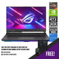 ASUS ROG STRIX G15 G513RM-HF129W GAMING LAPTOP (ECLIPSE GRAY) | 15.6” FHD | RYZEN™ 7 6800H | 8GB DDR5 | 512GB SSD | RTX 3060 | WIN11 + ROG BACKPACK + ROG IMPACT GAMING MOUSE