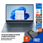 HP PAVILION 15-EG0512TX LAPTOP (FOG BLUE) | 15.6” FHD | i7-1165G7 | 16GB DDR4 | 512GB SSD | IRIS XE | WIN10 + MS OFFICE HOME & STUDENT HP PRELUDE TOPLOAD BAG