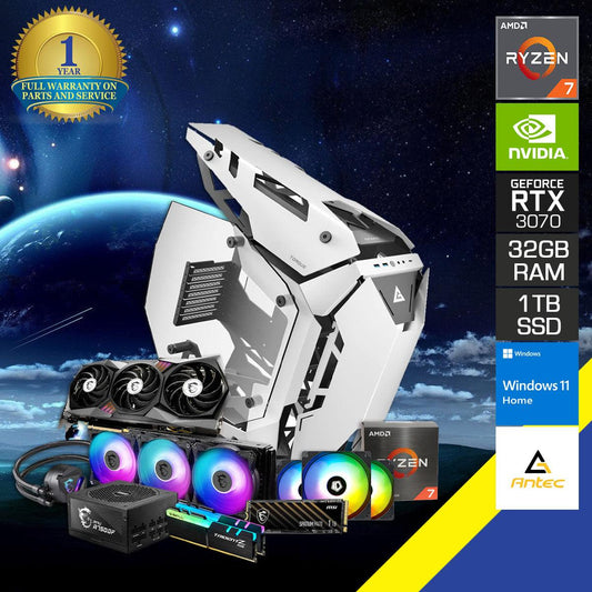 Optima Torque Gaming PC  |  RYZEN 7 5700X |  32GB DDR4 | 1TB SSD |  RTX 3070 | Windows 11 Home