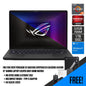 Asus ROG Zephyrus G14 GA402RK-L8141WS Gaming Laptop (Eclipse Gray Anime Matrix) | 14” QHD+ | Ryzen™ 9 6900HS | 32GB RAM DDR5 | 1TB M.2 SSD | RX 6800S | Windows 11 Home | MS Office H&S 2021 | G14 Sleeve (2022) | ROG Impact Mouse