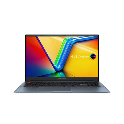 Asus Vivobook Pro 15 OLED K6502HC-MA073WS Laptop (Quiet Blue) | 15.6" 2.8K (2880 x 1620) | i9-11900H | 16GB RAM | 512GB SSD | RTX 3050 | Windows 11 Home | MS Office Home & Student 2021 | Asus BP1504 Casual Backpack