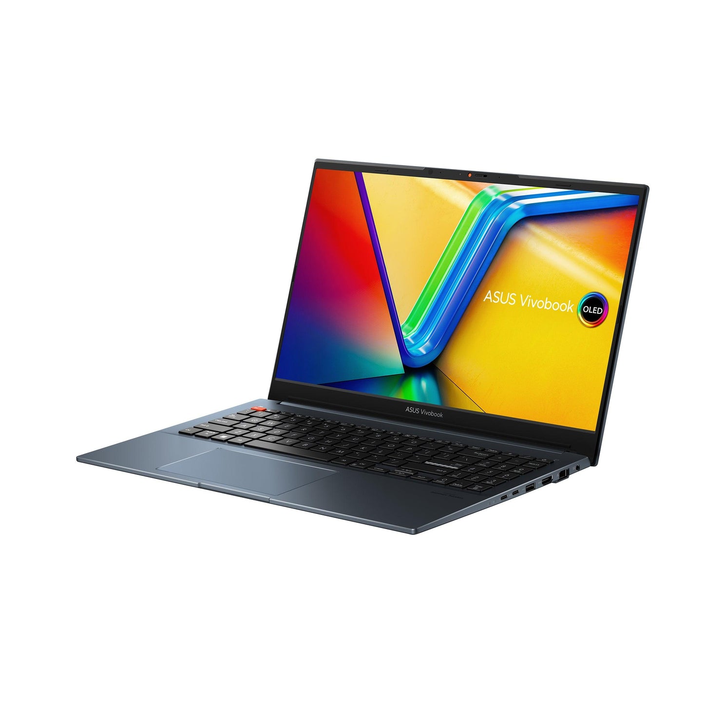 Asus Vivobook Pro 15 OLED K6502HC-MA073WS Laptop (Quiet Blue) | 15.6" 2.8K (2880 x 1620) | i9-11900H | 16GB RAM | 512GB SSD | RTX 3050 | Windows 11 Home | MS Office Home & Student 2021 | Asus BP1504 Casual Backpack