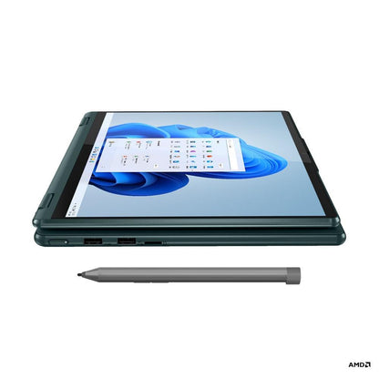 Lenovo Yoga 6 13ALC7 82UD0018PH Laptop (Dark Teal) | 13.3” Wuxga | Ryzen 7 5700U | 16GB RAM DDR4 | 1TB SSD | AMD Radeon Graphics | Windows 11 Home | MS Office Home & Student 2021 | Lenovo Digital Pen | Lenovo Yoga 14” Sleeve