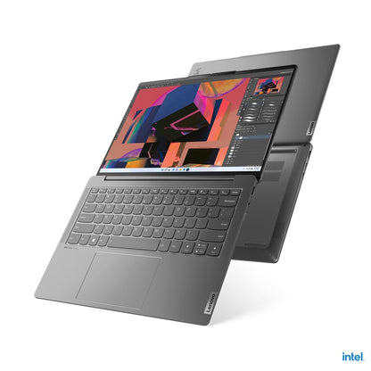 Lenovo Yoga Slim 6 14IAP8 82WU001XPH Laptop (Storm Grey) | 14" 2.8K (2880x1800) | i7-1260P | 16GB RAM | 1TB SSD | Intel Iris Xe Graphics | Windows 11 Home | MS Office Home & Student 2021 | Lenovo Casual Backpack B210