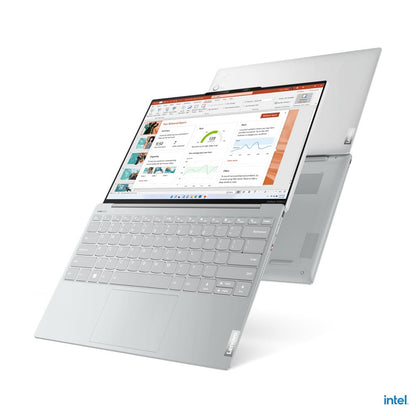 Lenovo Yoga Slim 7 Carbon 13IAP7 82U9001QPH Laptop (Moon White) | 13.3" 2.5K (2560x1600) | i5-1240P | 8GB RAM | 512GB SSD | Intel Iris Xe Graphics | Windows 11 Home | MS Office Home & Student 2021 | Yoga Sleeve