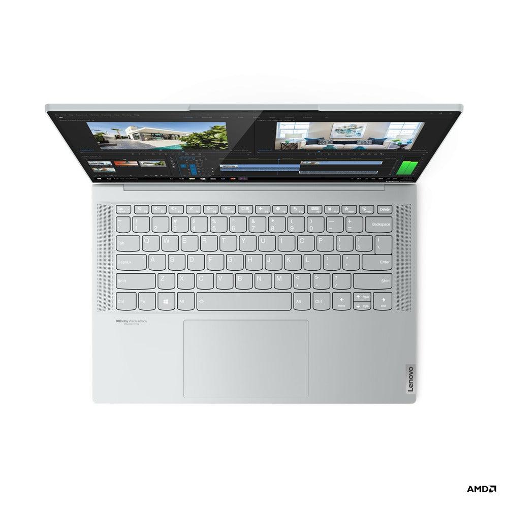 Lenovo Yoga Slim 7 Carbon 14ACN6 82L0003DPH Laptop (Cloud Grey) | 14”  2.8K Oled | Ryzen 5 5600U | 16 GB DDR4 | 512 GB SSD | MX450 | Windows 11 Home | MS Office Home & Student 2021 + Lenovo Casual Backpack B210