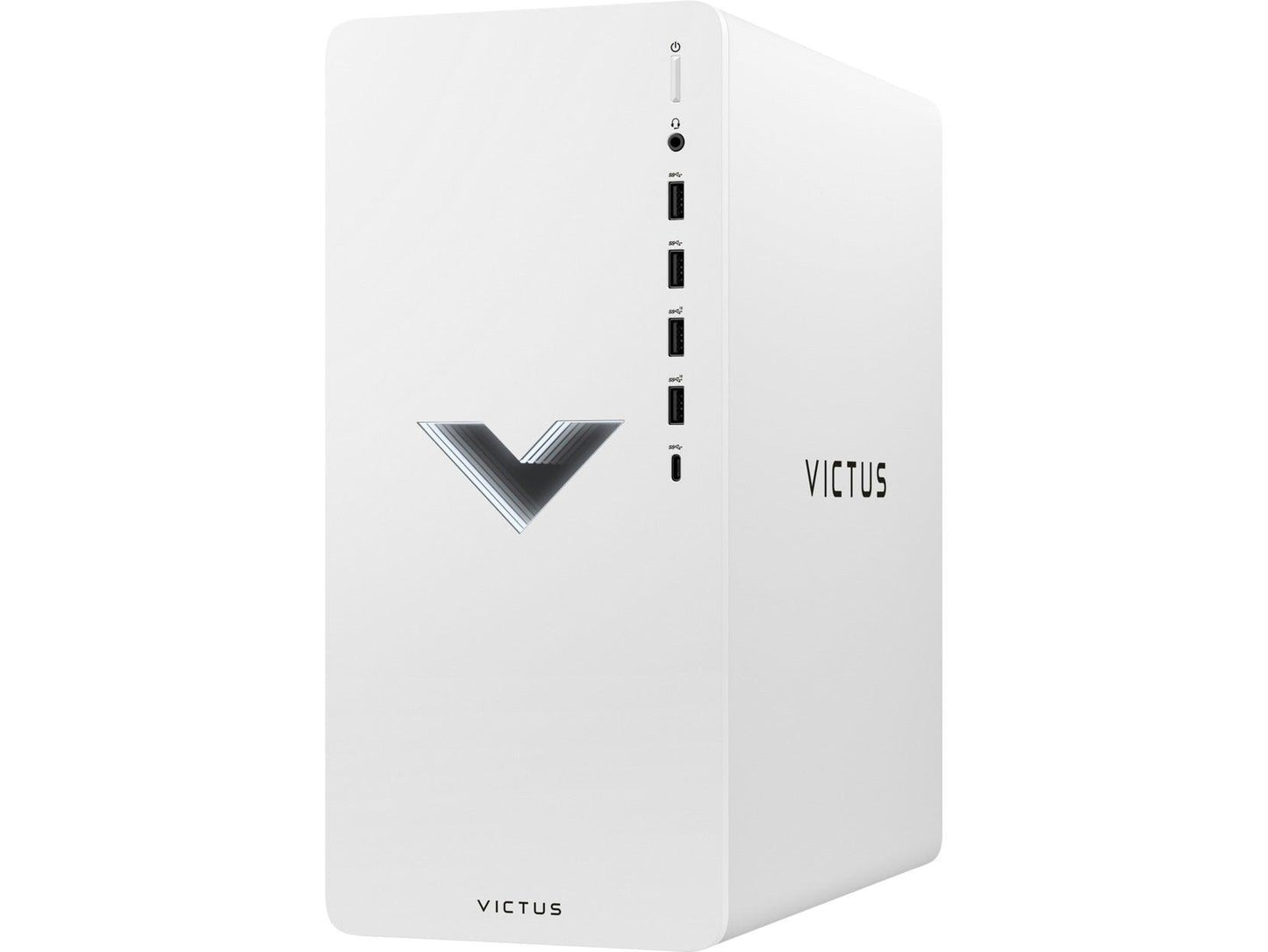HP Victus 15L TG02-0036D 3.90GHZ 6 Cores AMD Ryzen 5 5600G 512GB SSD Gaming Desktop PC (Ceramic White) + MS Office Home & Student 2021