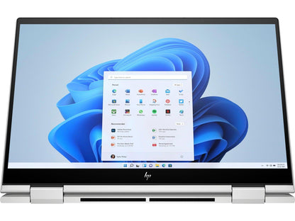 HP Envy X360 13-BF0108TU 2-In-1 Laptop (Natural Silver) | 13.3”  WUXGA | i5-1230U | 16 GB RAM | 512 GB SSD | Intel Iris Xe | Windows 11 |  MS Office H&S 2021 | Stylus Pen | HP Prelude 15.6”  Topload Bag