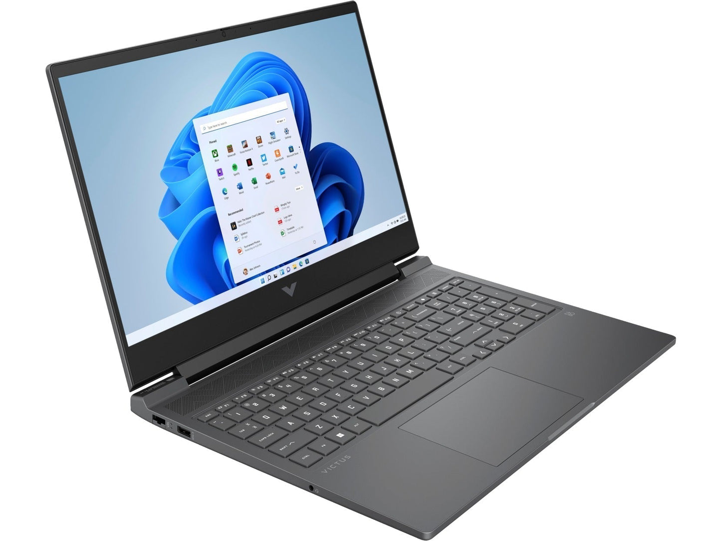 HP Victus 16-R0086TX Gaming Laptop (Mica Silver) | 16.1” QHD (2560x1440) 165Hz | i7-13700HX | 16GB RAM | 512 GB SSD | RTX™ 4060 | Windows 11 Home |  MS Office Home & Student 2021 | HP 2Z8P4AA Sling Bag