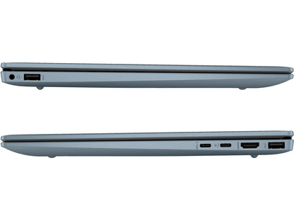 HP PAVILION Plus 14-EW0070TU Laptop (Moonlight Blue) | 14" 2.8K (2880X1800) | i7-1355U | 16GB RAM | 512GB SSD | Intel Iris XE | Windows 11 Home | MS Office Home & Student 2021 | HP Prelude Topload Bag