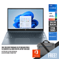 HP PAVILION STRELKA 15-EG1029TU LAPTOP (FOG BLUE) | 15.6" FHD | i7-1195G7 | 16GB DDR4 | 1TB SSD | IRIS® XE GRAPHICS | WIN11 + MS OFFICE HOME & STUDENT HP PRELUDE TOPLOAD BAG