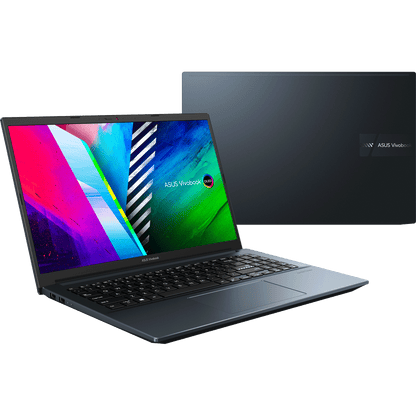 ASUS VIVOBOOK PRO 15 OLED M3500QC-L1175TS LAPTOP (QUIET BLUE) | 15.6" FHD | Ryzen™ 9 5900HX | 16GB DDR4 | 512GB SSD | RTX 3050 | WIN10 + MS OFFICE HOME &STUDENT 2019 + NEREUS BACKPACK/BK